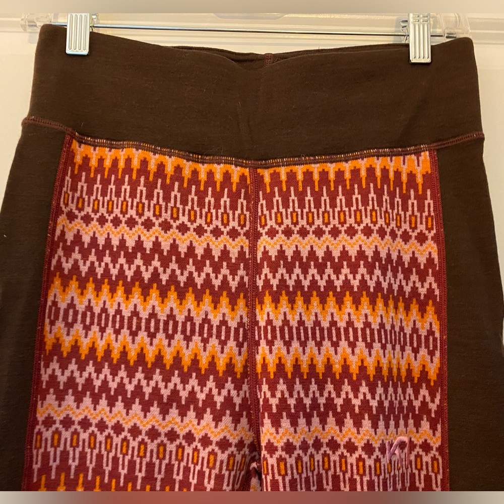 Kari Traa Wool Baselayer Leggings Sz M Like New - Picture 2 of 6